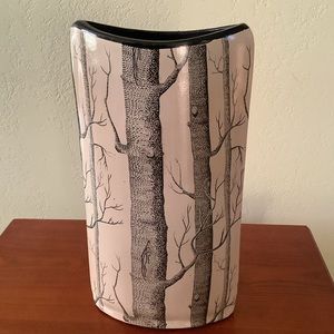 12” Bare Tree Ceramic Vase